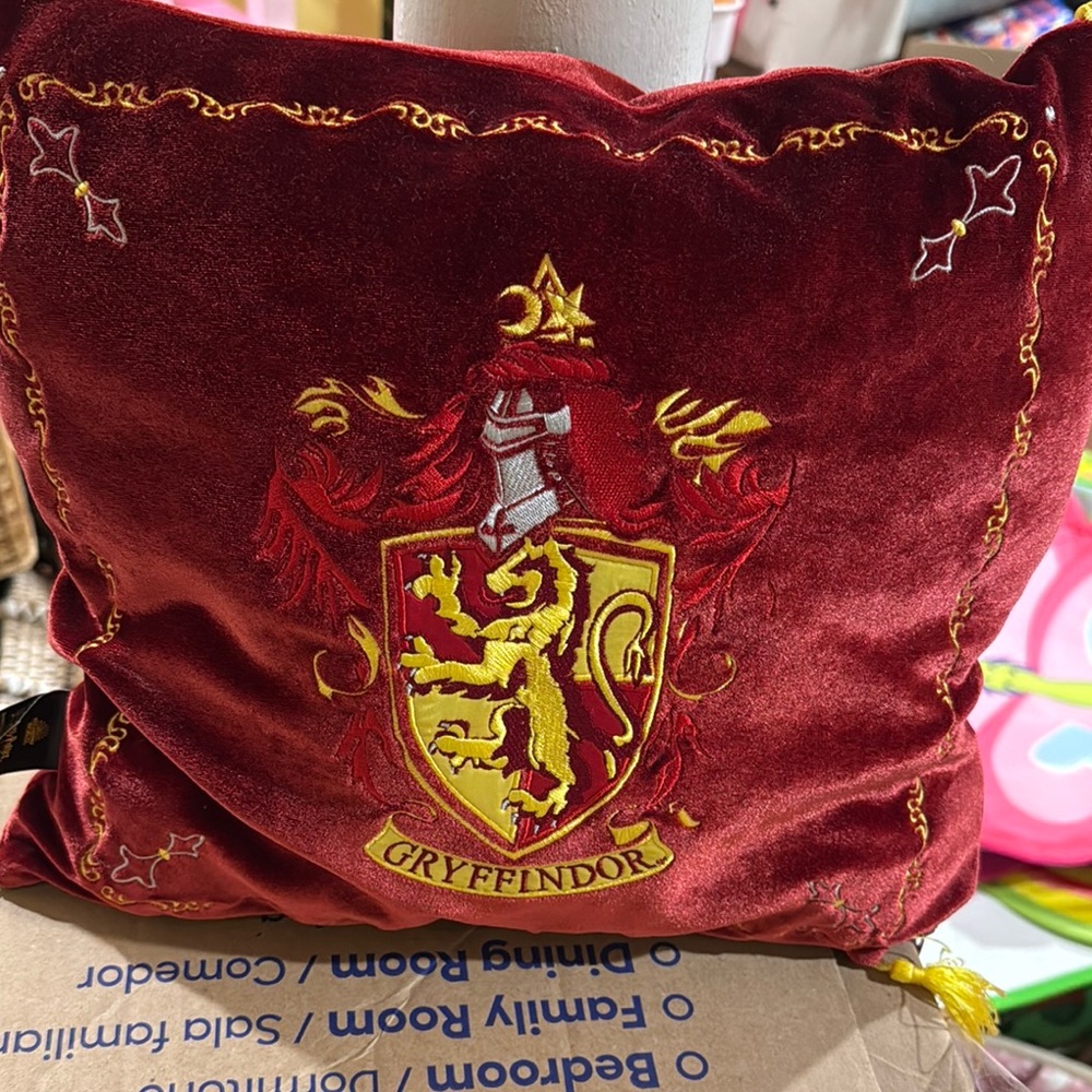 Pottery Barn Kids Red Gryffindor Accent Pillow